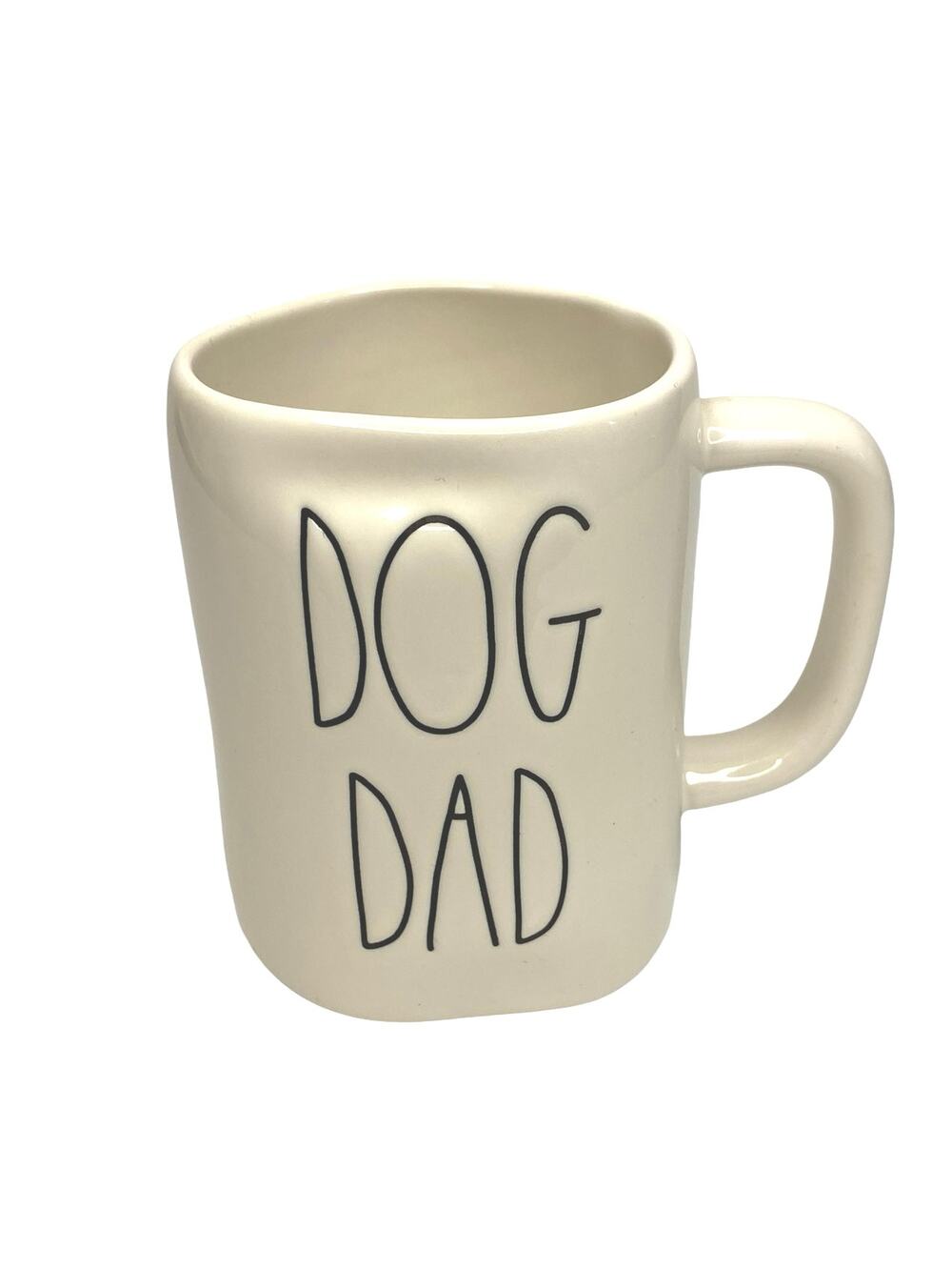 RAE DUNN DOG DAD COFFE MUG, COFFE CUP.